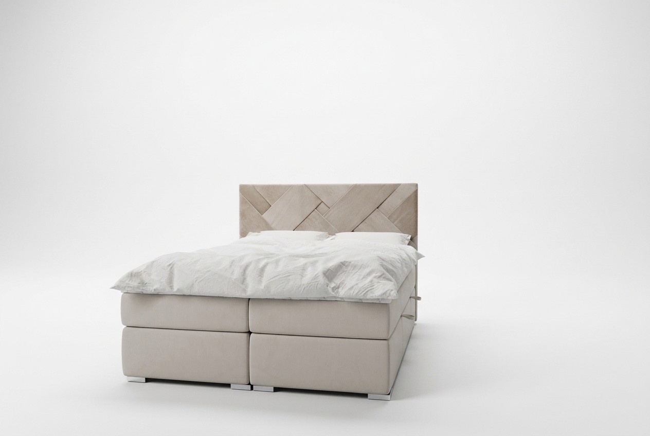 Boxspring Bett Hotel Doppel Luxus Betten Polster Bettkasten Funktion