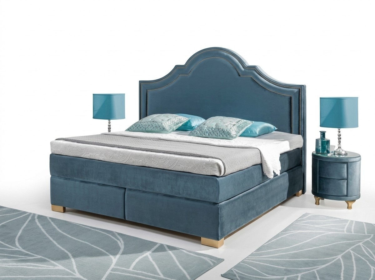 Boxspringbett Bett Hotel Luxus Betten Polster Ehe Doppelbett 140 160 180 x 200cm