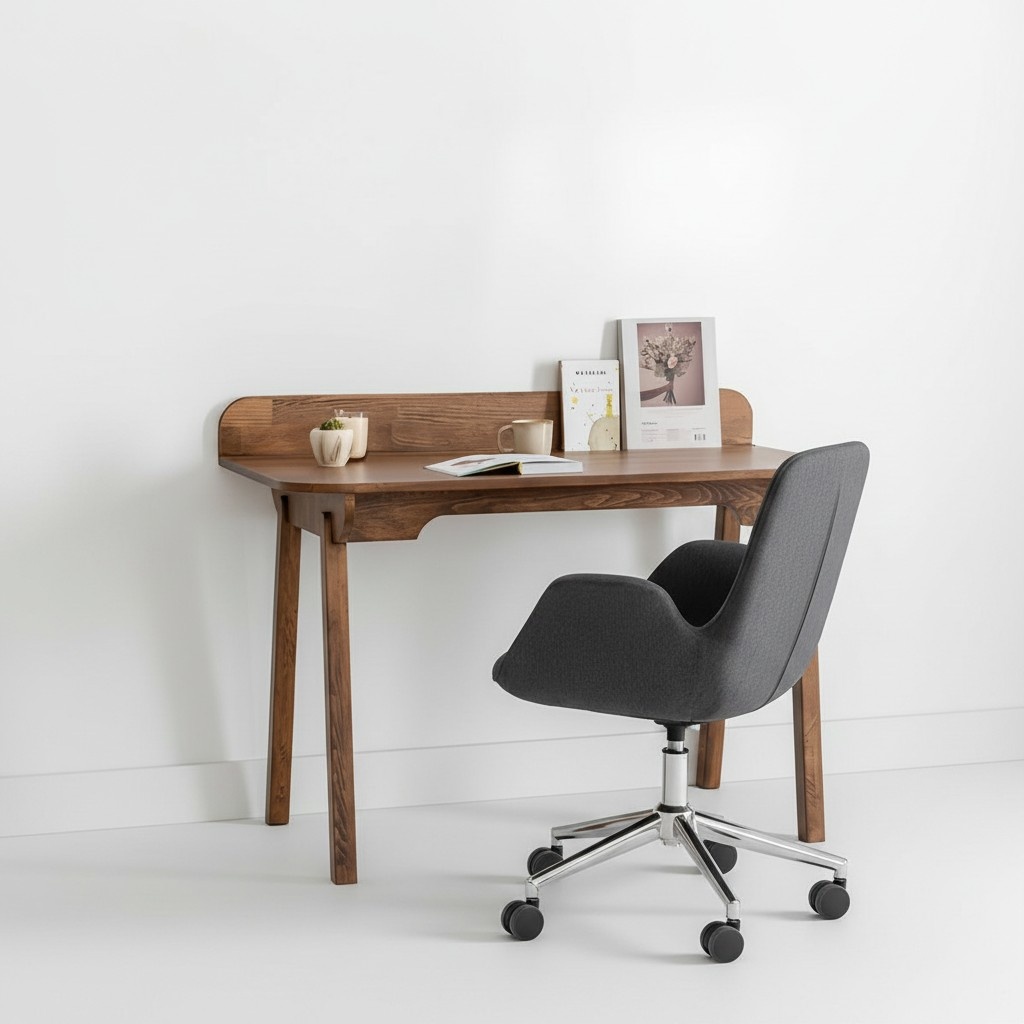 Brauner Holztisch Luxuriöse Schreibtische Designer Holz Ablagentische