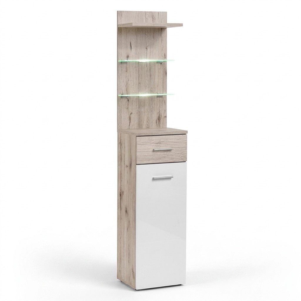 Bücherregal Luxus Design Einrichtung Schrank Holz Möbel Diele Regal Neu