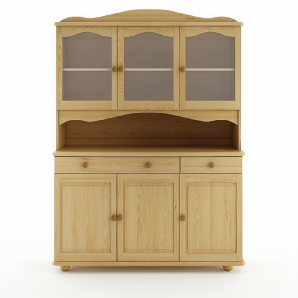 Büfett Anrichte Esszimmerschrank Geschirrschrank Vollholz Schrank Holz Schränke