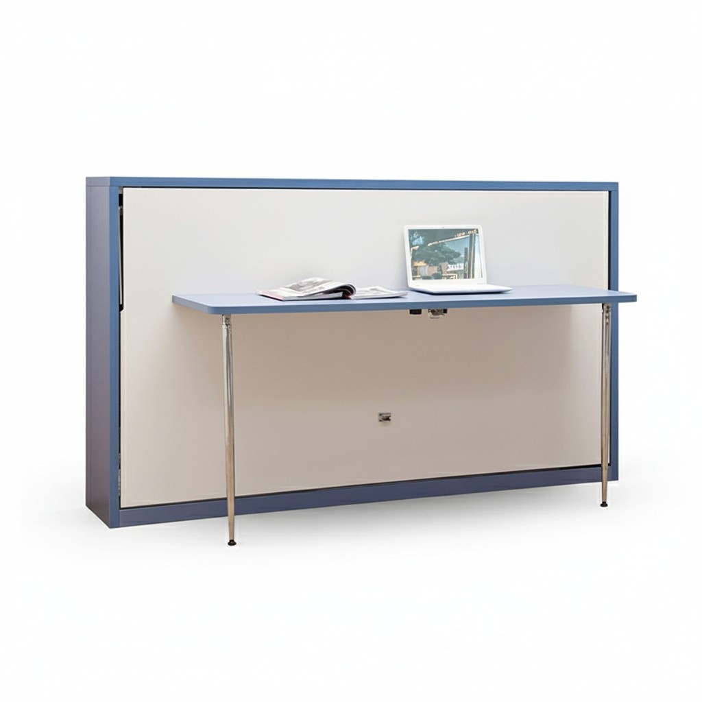 Büro Bett Gäste Betten Schrank mit Tisch Wandbett Schrankbetten Schrank Holz Neu