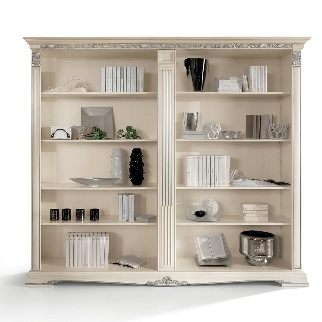 Büro Bücherschrank Aktenschrank Luxus Möbel Stil Antik Schrank Barock Massivholz
