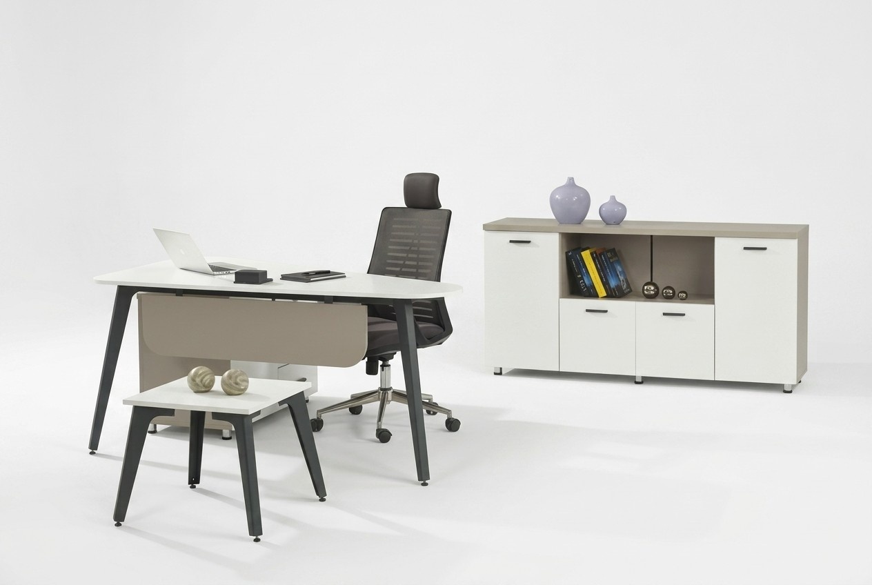 Büro Möbel Einrichtung Set Arbeitszimmer Schreibtisch Couchtisch Sideboard 3tlg