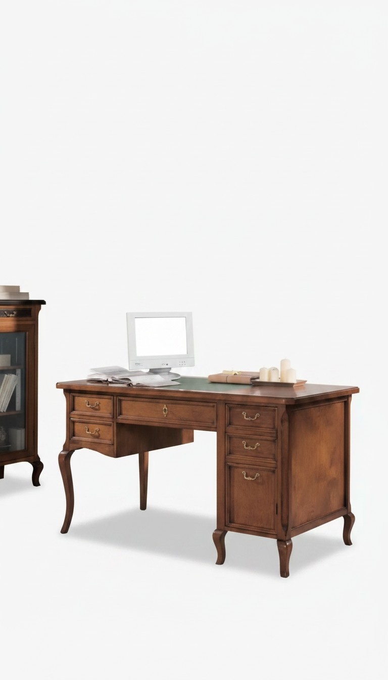 Büro Tisch Schreibtisch Klassische Italienische Möbel Holz Tische