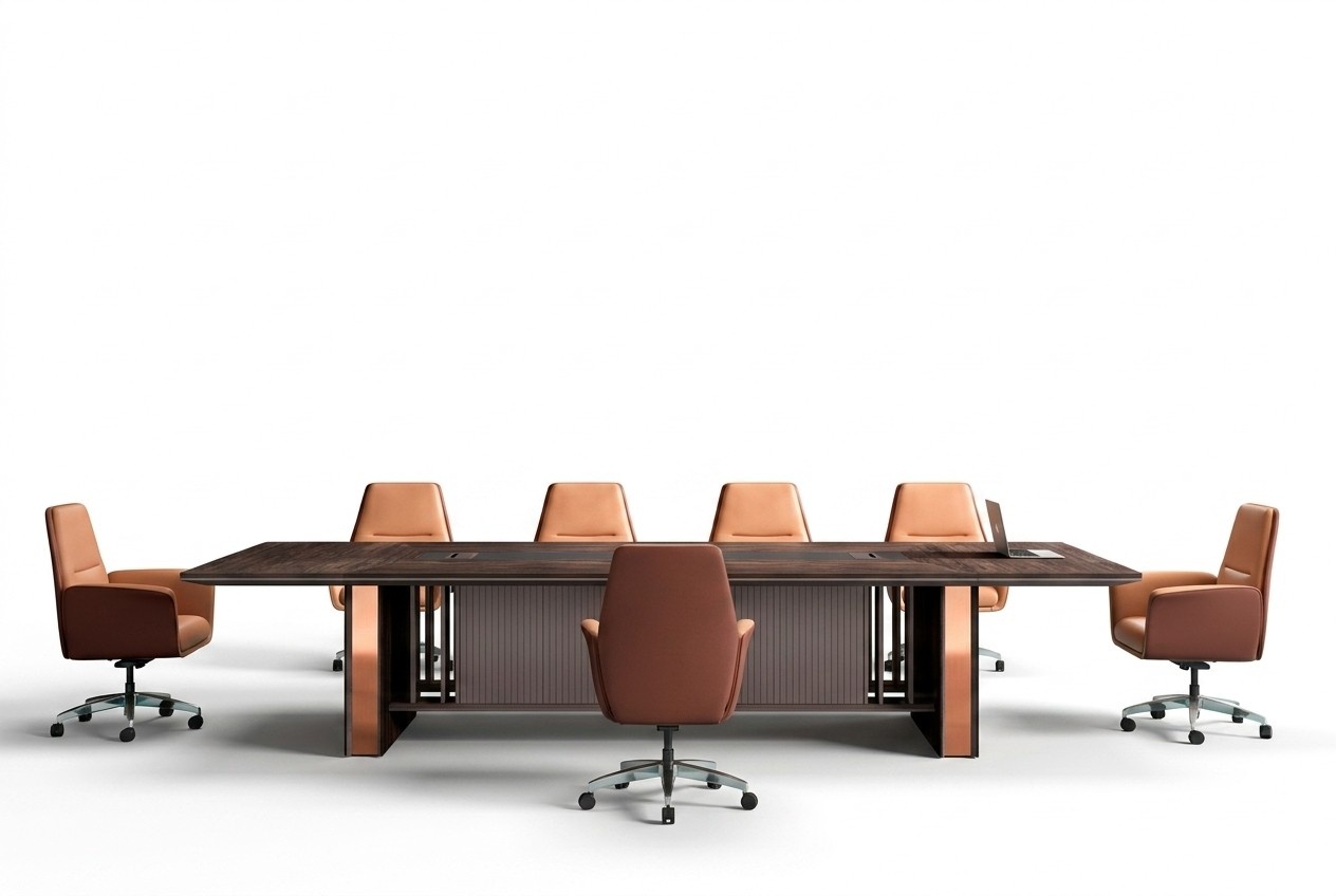 Büromöbel Bürotisch Arbeitstisch Schreibtisch Büro Tisch Holz Braun