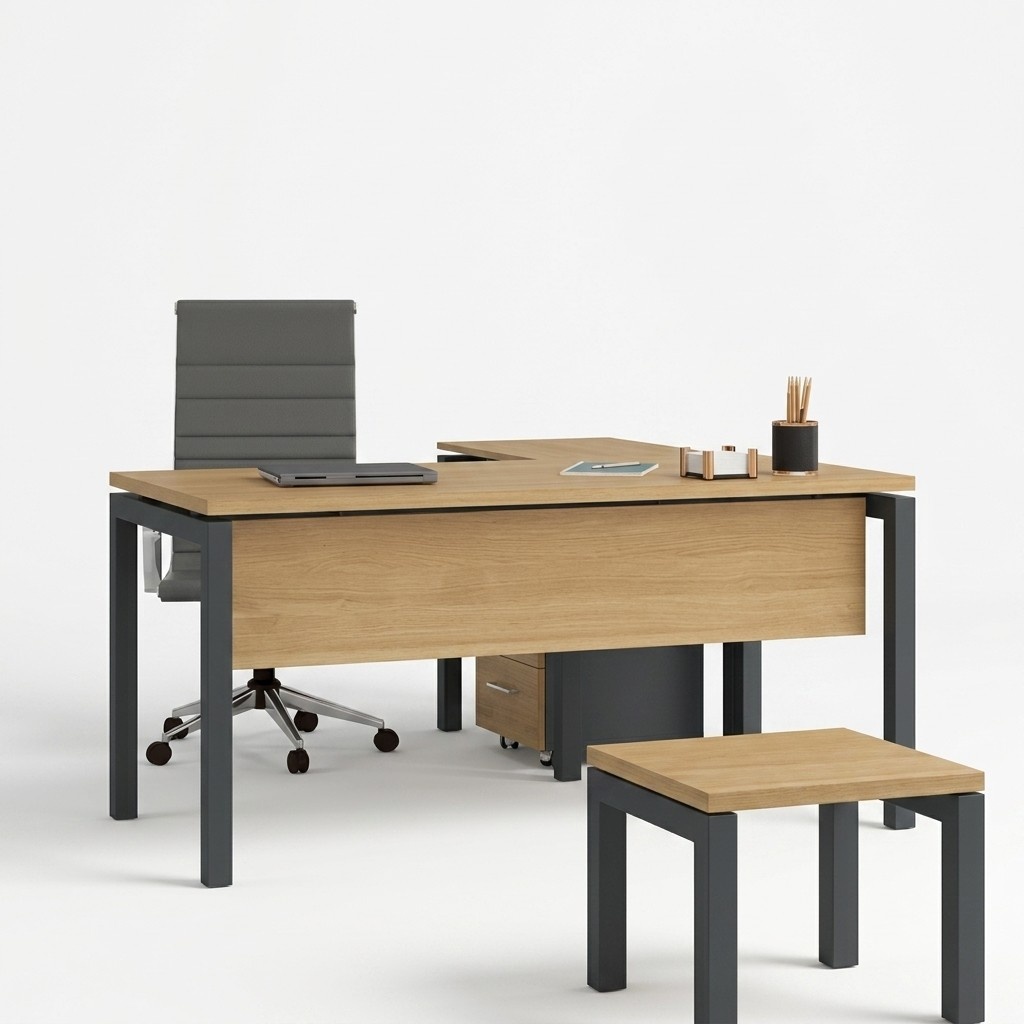 Büromöbel Schreibtisch Arbeitszimmer Computertisch Chefschreibtisch