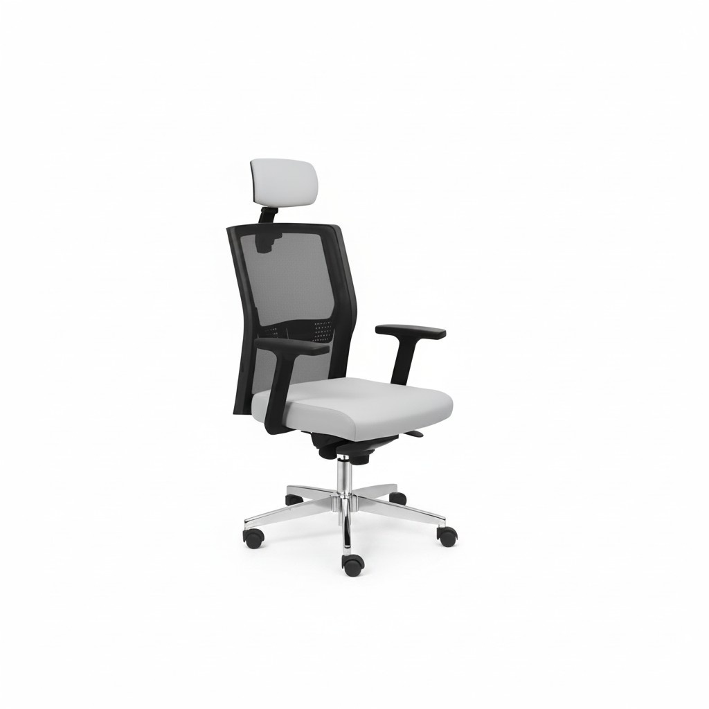 Bürostühle Grau Schreibtischstuhl Drehstuhl Chefsessel Mesh-Design Bürostuhl