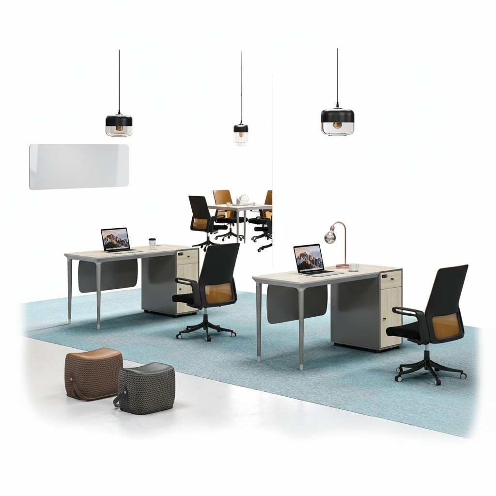 Bürotisch Schreibtisch Schreibtische Arbeitstisch Firma Möbel Computermöbel