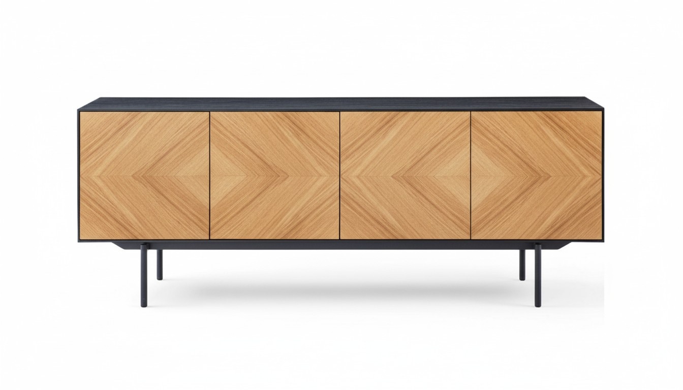Buffet Sideboard Kommode Anrichte Esszimmerschrank Holz Braun