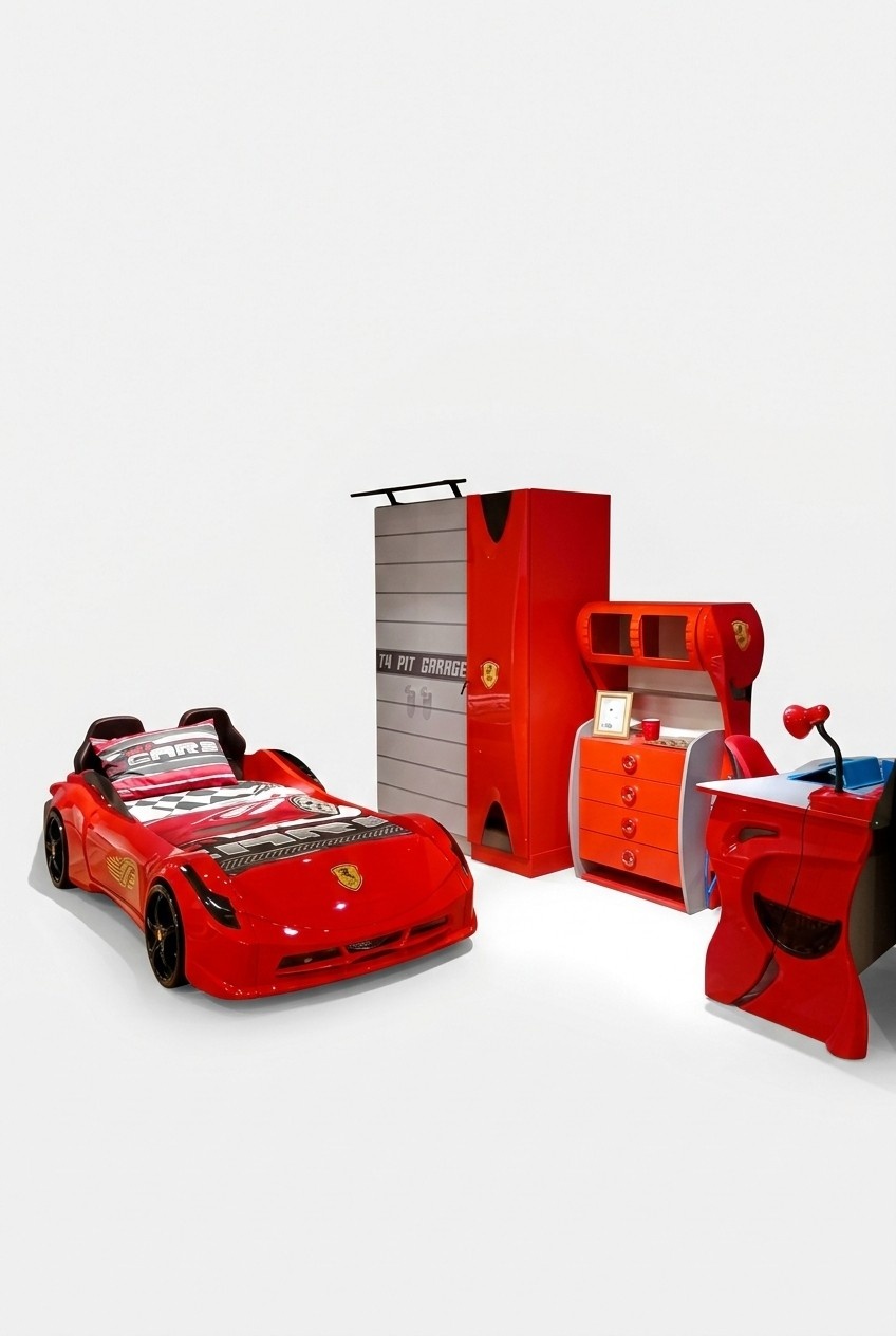 Bunte Komplett Kinderzimmer Set Schlafzimmer Design Möbel edlen Set