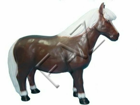 Design Pferd Figur Garten Statue Skulptur Figuren Skulpturen Dekoration
