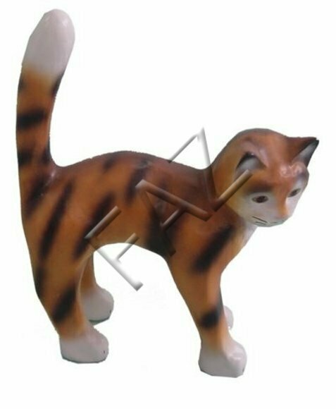 Design Katze Figur Garten Statue Skulptur Figuren Skulpturen Dekoration