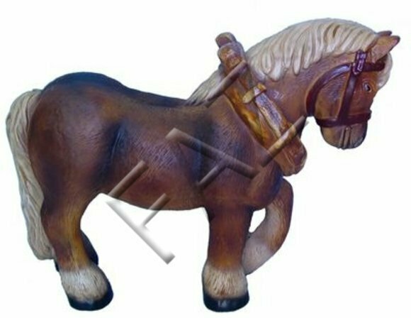 Design Pferd Figur Garten Statue Skulptur Figuren Skulpturen Dekoration