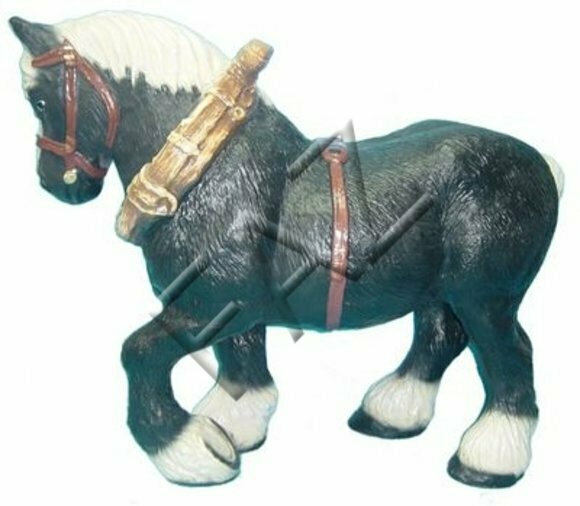 Design Pferd Figur Garten Statue Skulptur Figuren Skulpturen Dekoration