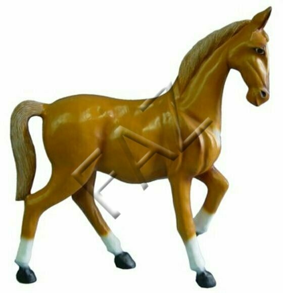 Design Pferd Figur Garten Statue Skulptur Figuren Skulpturen Dekoration
