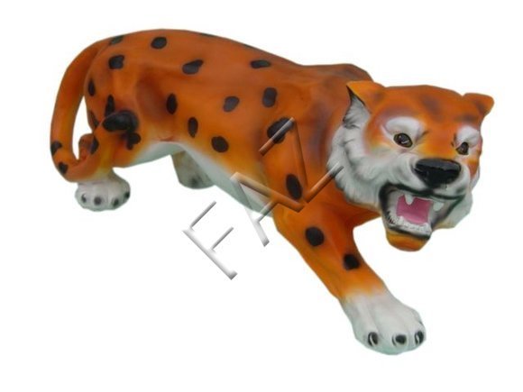 Puma Figur Statue Skulptur Figuren Skulpturen Garten Deko Dekoration