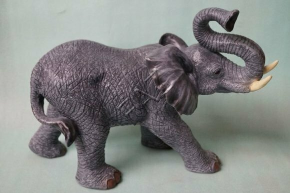 Elefant Figur Garten Statue Skulptur Figuren Skulpturen Dekoration Tier