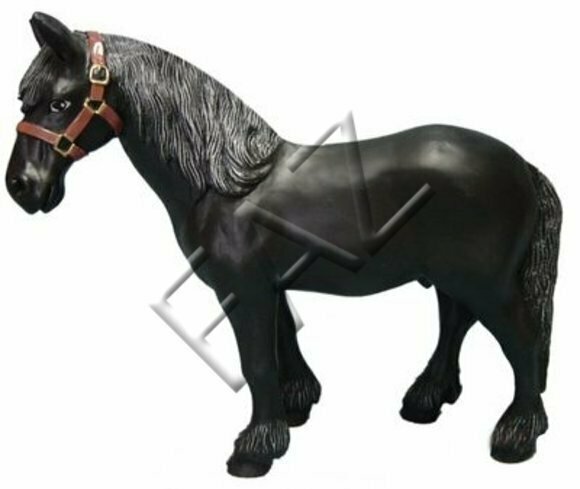 Design Pferd Figur Garden Statue Skulptur Figuren Skulpturen Dekoration