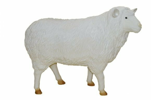 Design Schaf Figur Garten Statue Skulptur Figuren Skulpturen Lebensgroße