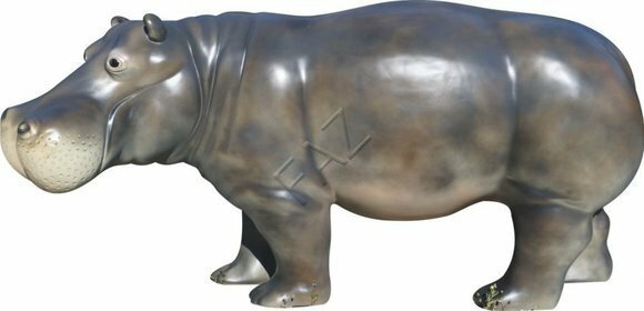Design Fluss Pferd Figur Statue Skulptur Figuren Skulpturen Garten