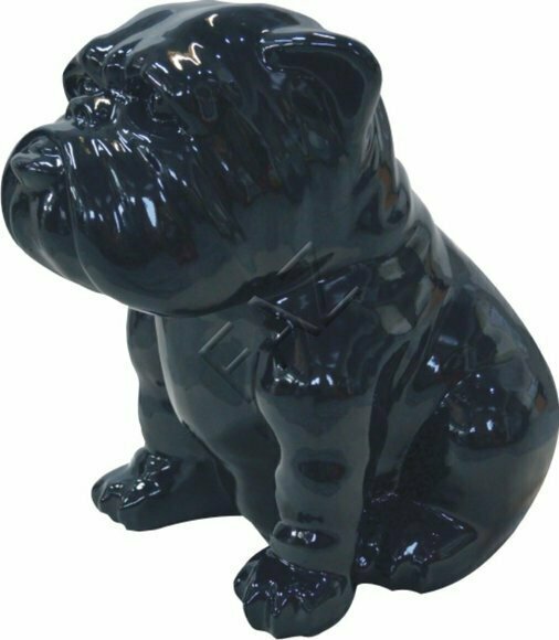 Design Hund Figur Statue Skulptur Figuren Skulpturen Dekoration Deko