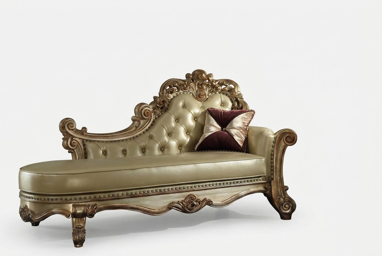 Chaiselongue Liege Relaxsessel Liegesessel Komfortliege Luxus Barock