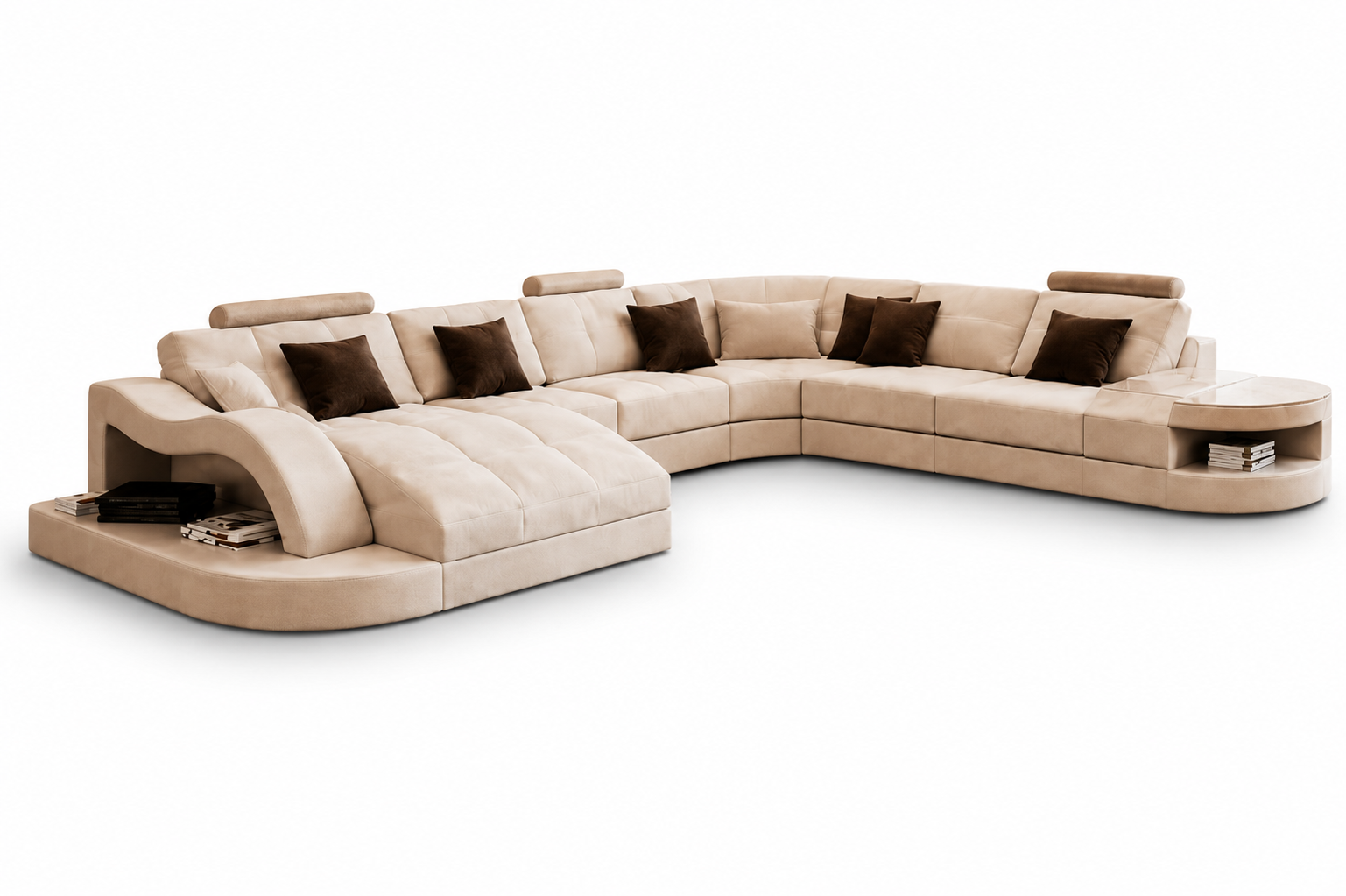 Multifunktion XXL Big Ecksofa Couch Wohnlandschaft Polstersofa Sofort