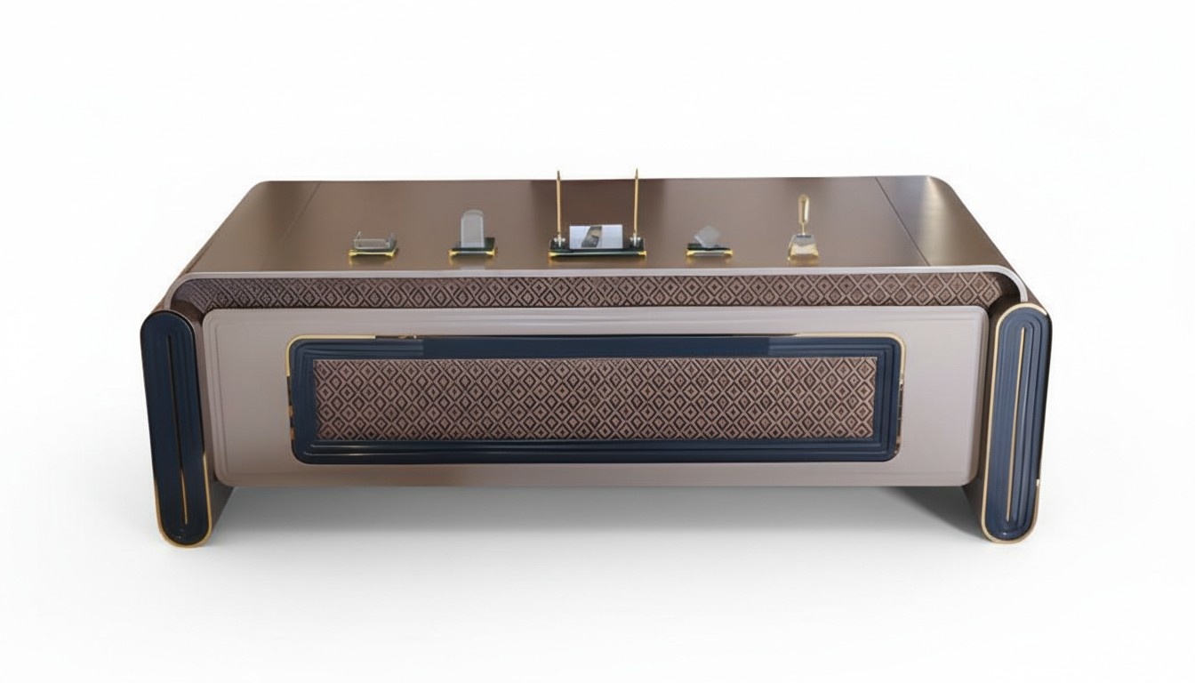 Chefschreibtisch Luxus Schreibtische Tisch Büro Einrichtung Tische Möbel 240cm