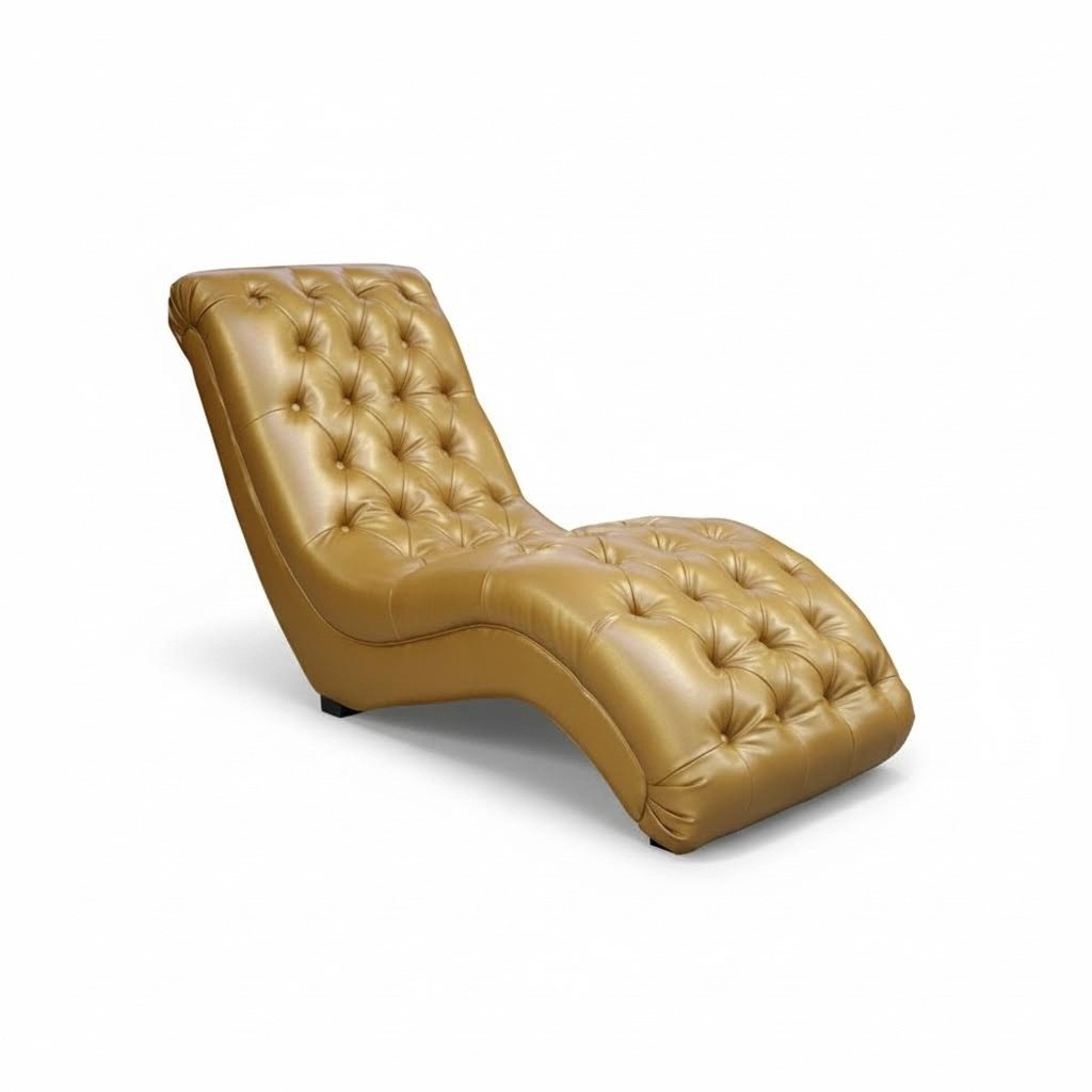 Chesterfield Chaiselongues Sofa Liege Chaise Club Relax Liegen Leder