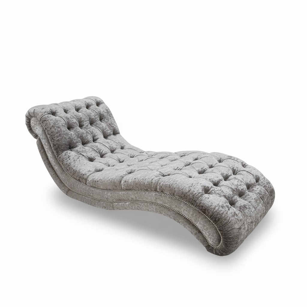 Chesterfield Chaiselongues Sofa Liege Chaise Club Relax Liegen Leder