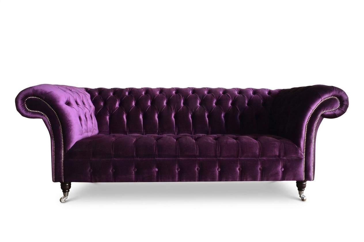 Chesterfield design luxus Sofa Polster couch garnitur Leder 3 Sitzer 2801201801