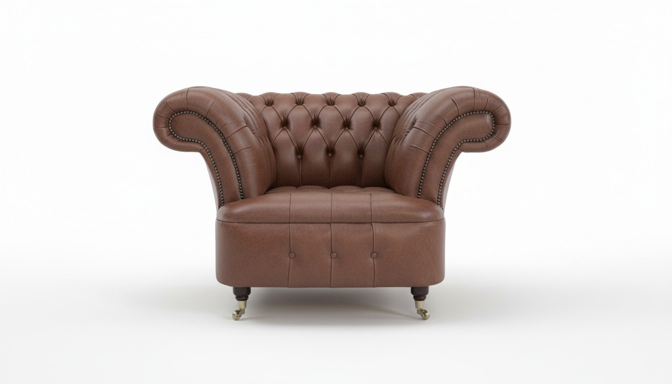 Chesterfield Design Sofa Sessel Couch Polster Luxus Textil Couchen