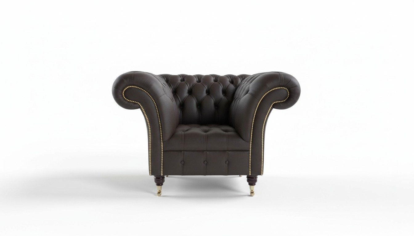 Chesterfield Design Sofa Sessel Couch Polster Luxus Textil Couchen