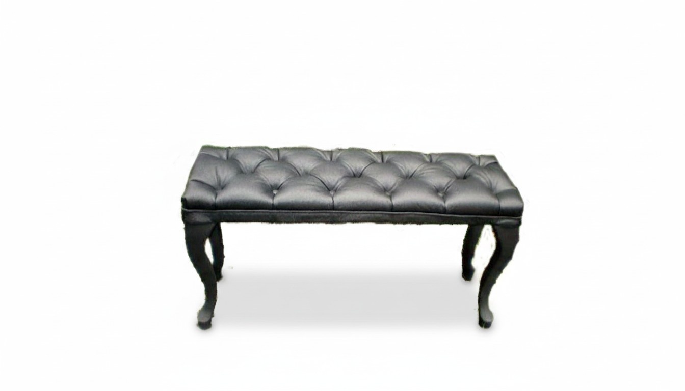 Chesterfield Hocker Beistellhocker Ottomane Couch Leder Stoff Textil Beistell