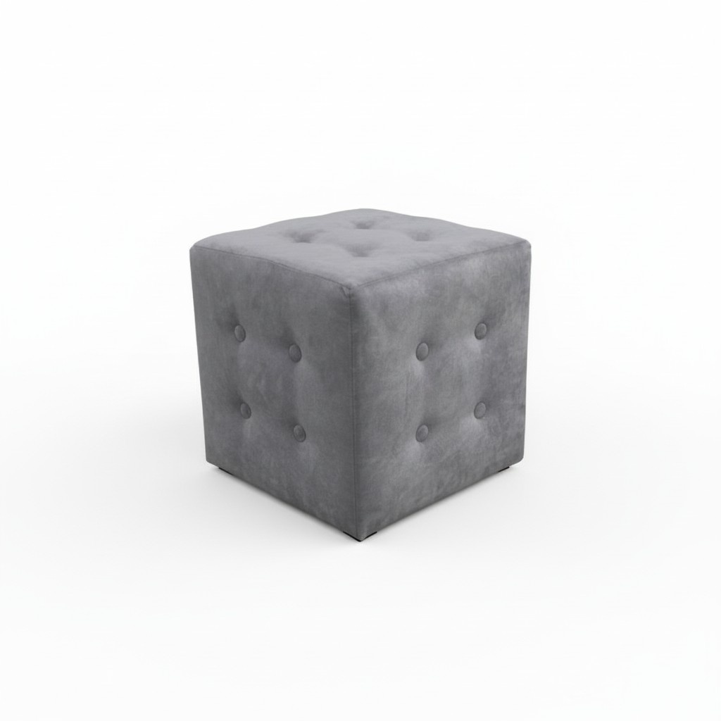 Chesterfield Hocker Quatro Fußhocker Sitzpouf Wohnzimmer Designer Pufa Neu