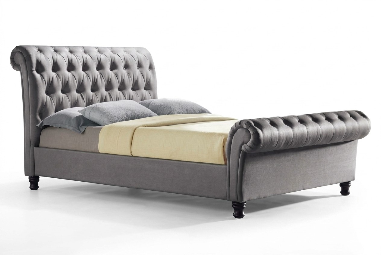 Chesterfield Sofa Polster Stoff Leder Couchen Polster Garnitur Sessel