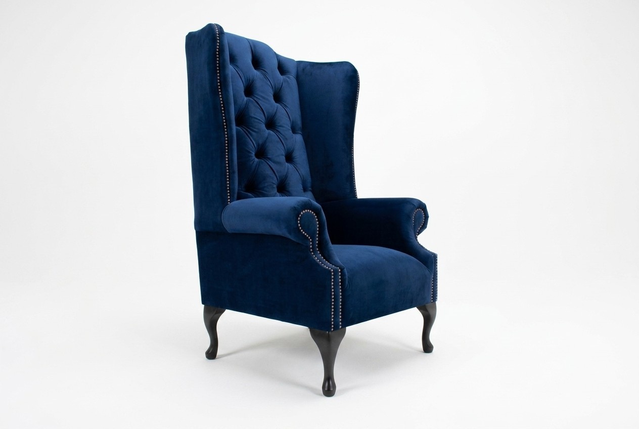 Chesterfield Ohrensessel Sessel Couch Relax Polster Designer Couchen