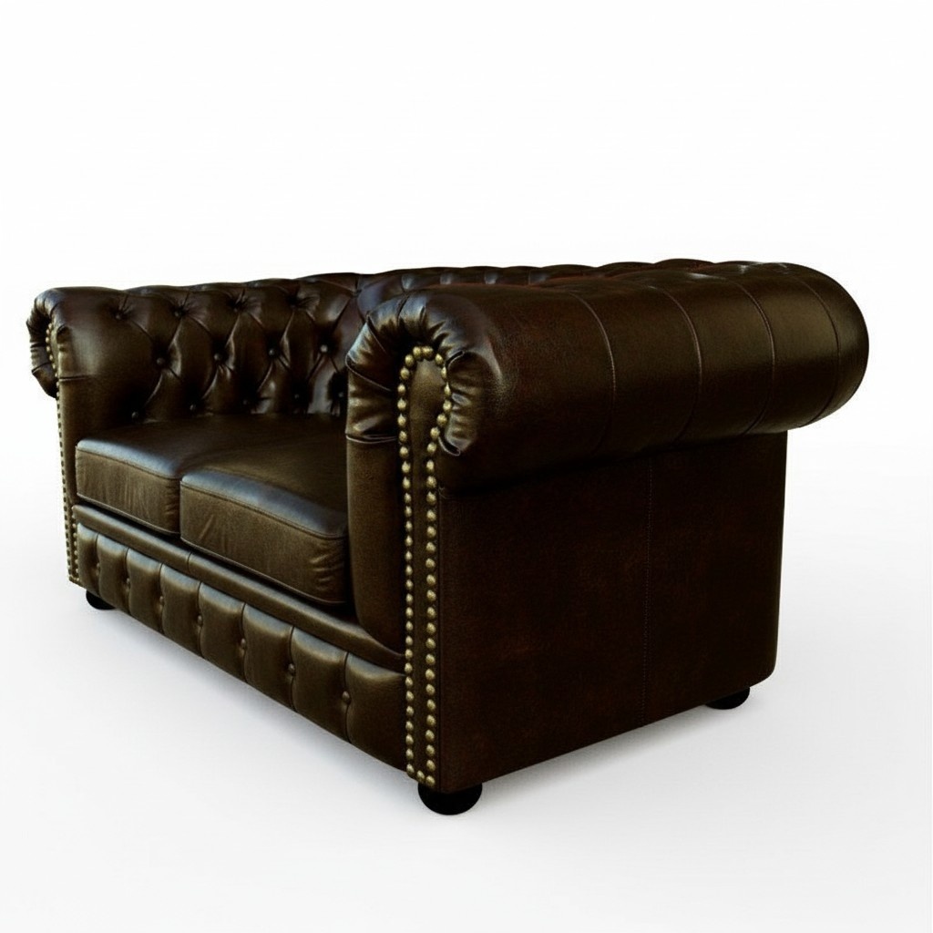 Chesterfield Sessel 1 Sitzer Couch Polster Sofas Couchen Neu Lounge Club Lounge