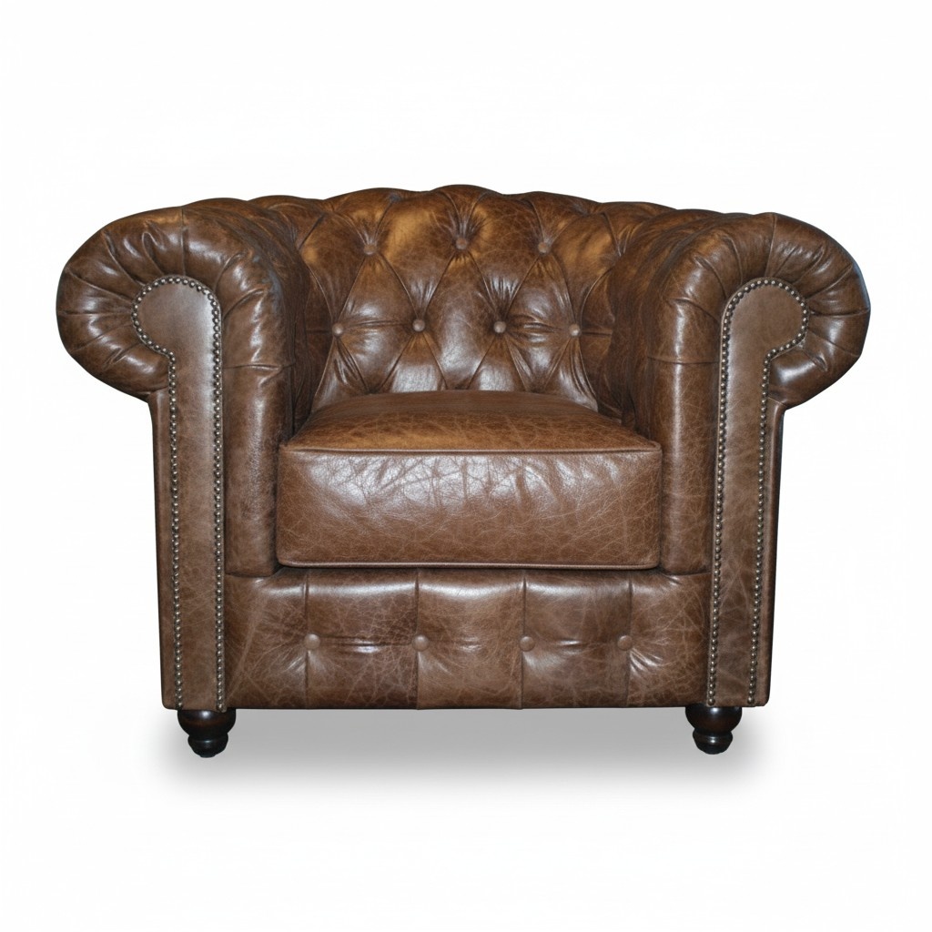 Chesterfield Sessel Couch Klassischer Polster Relax Designer Relax Neu