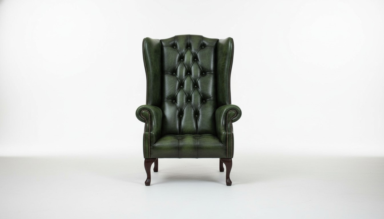 Chesterfield Sessel Fernseh Couch 1 Sitzer Sofa Textil Stoff Couchen Polster #10
