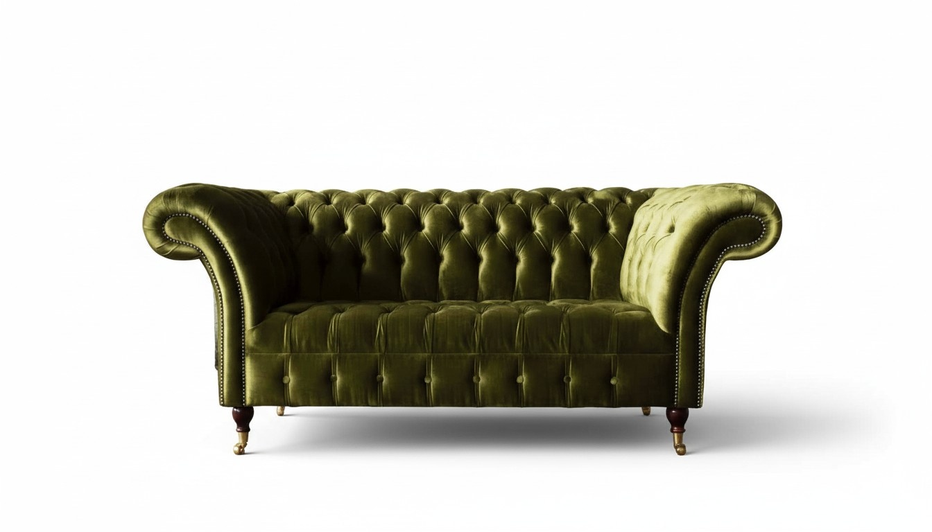 Chesterfield Sofa 2 Sitzer Sofas Luxus Polstersofas Luxus Designer Couch Möbel