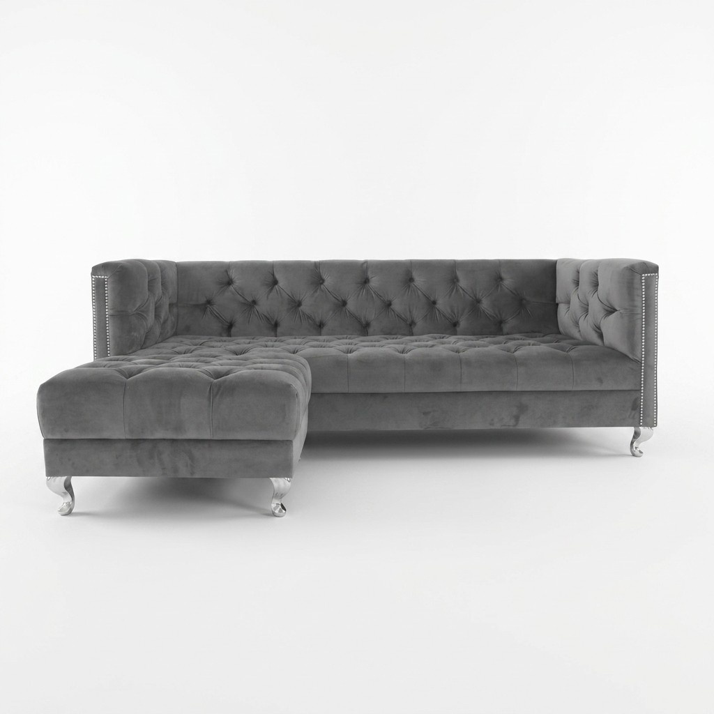 Chesterfield Sofa 3 SITZER Polster Designer Couchen Sofas Garnitur SLIII Sofa №6
