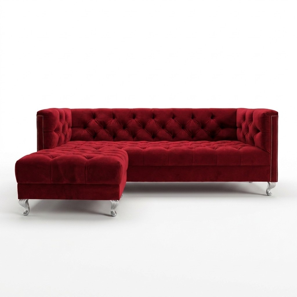 Chesterfield Sofa 3 SITZER Polster Designer Couchen Sofas Garnitur SLIII Sofa №5