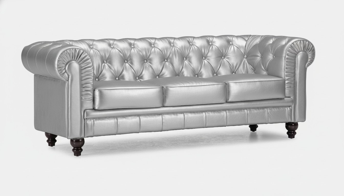 Chesterfield Sofa 3 SITZER Polster Designer Couchen Sofas Garnitur Sofort