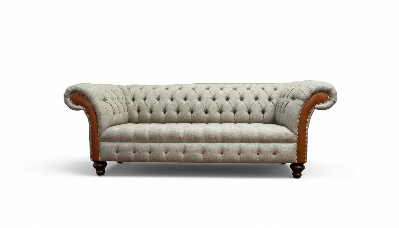 Chesterfield Sofa Polster Design Luxus Couch Klassische Sofa 3 Sitzer