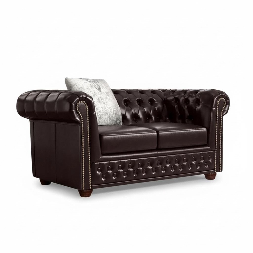 Chesterfield Sofagarnitur 2+1 Sitzer Design Couch Polster Sofas Modern