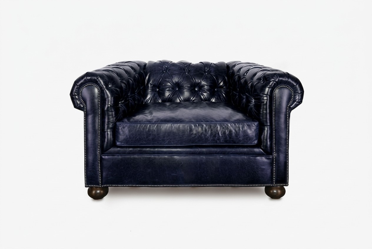 Chesterfield Sofagarnitur Sofa Couch Polster 3 2 1 Sitzer Leder Sofas
