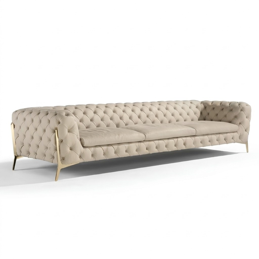 Couch Polster Design Sofa Moderne 4er Sitz Sofas Möbel Vier Sitzer Wohn
