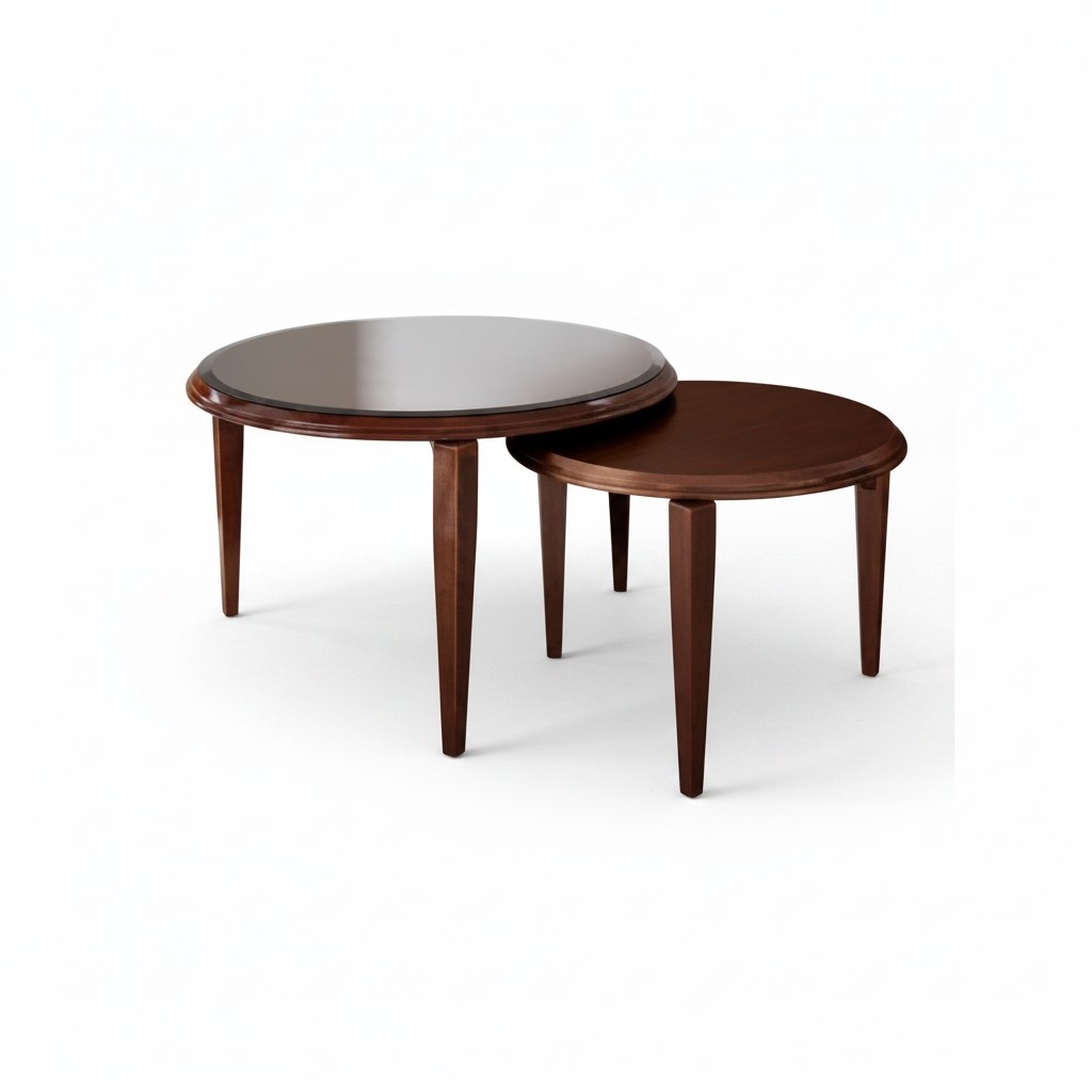 Couchtisch Beistelltisch Tisch Kaffee Holztisch Rund Tische Holztische